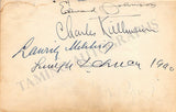 Opera Singers - Signatures 1930s-1940s (Lot 1)