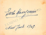 Opera Singers - Signatures 1930s-1940s (Lot 1)