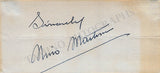 Opera Singers - Signatures 1930s-1940s (Lot 1)