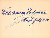 Opera Singers - Signatures 1930s-1940s (Lot 2)