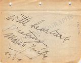 Opera Singers - Signatures 1930s-1940s (Lot 2)