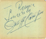 Opera Singers - Signatures 1930s-1940s (Lot 2)