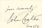 Opera Singers - Signatures 1930s-1940s (Lot 2)