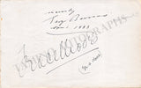 Opera Singers - Signatures 1930s-1940s (Lot 2)