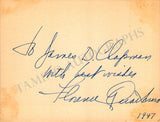 Opera Singers - Signatures 1930s-1940s (Lot 2)
