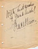 Opera Singers - Signatures 1930s-1940s (Lot 2)