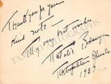 Opera Singers - Signatures 1930s-1940s (Lot 2)