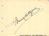 Opera Singers - Signatures 1930s-1940s (Lot 2)