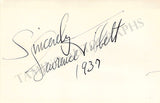 Opera Singers - Signatures 1930s - 1940s (Lot 3)