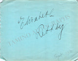 Opera Singers - Signatures 1930s - 1940s (Lot 3)