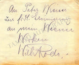 Opera Singers - Signatures 1930s - 1940s (Lot 3)