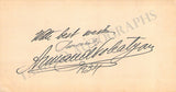 Opera Singers - Signatures 1930s - 1940s (Lot 3)