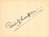 Opera Singers - Signatures 1930s - 1940s (Lot 3)