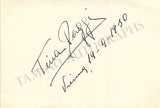 Opera Singers - Signatures 1930s - 1940s (Lot 3)
