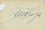 Opera Singers - Signatures 1930s - 1940s (Lot 3)