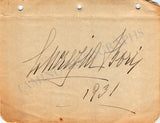 Opera Singers - Signatures 1930s - 1940s (Lot 3)