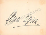 Opera Singers - Signatures 1930s - 1940s (Lot 3)