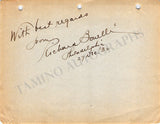Opera Singers - Signatures 1930s - 1940s (Lot 3)