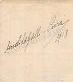 Opera Singers - Signatures 1930s - 1940s (Lot 3)