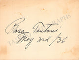 Opera Singers - Signatures 1930s - 1940s (Lot 3)