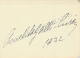 Opera Singers - Signatures 1930s - 1940s (Lot 3)