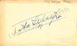 Opera Singers - Signatures 1930s - 1940s (Lot 3)