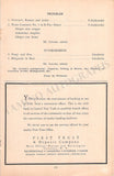 Levant, Oscar - Signed Program N.Y.