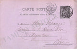 Metenier, Oscar - Set of 4 Autograph Letters Signed 1887