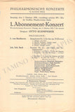 Klemperer, Otto - Lot of 4 Programs