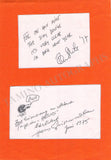 Preminger, Otto - Signed Album Pages 1974/75