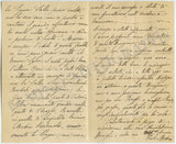 Medini, Paolo - Set of 2 Autograph Letters Signed