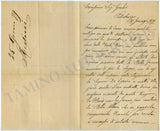 Medini, Paolo - Set of 2 Autograph Letters Signed