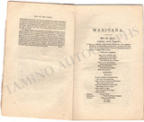 Parepa-Rosa, Euphrosyne - Program Libretto "Maritana"