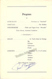 Conductors - Signed Programs 1930s-1960s Lot