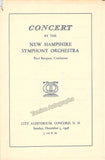 Conductors - Signed Programs 1930s-1960s Lot