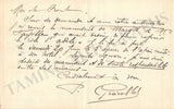 Gravollet, Paul - Set of 3 Autograph Letter Signed
