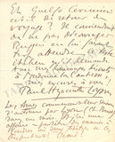 Loyson, Paul Hyacinthe - Set of 4 Autograph Letters Signed
