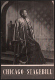 Robeson, Paul - Signed Program Chicago 1945 "Othello"