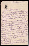 Colmache Filippi, Pauline - Set of 3 Autograph Letters Signed