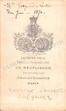 Gueymard-Lauters, Pauline - Vintage CDV Photo in Don Giovanni