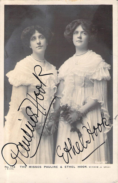 Hook, Pauline & Ethel - Signed Photograph
