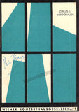 Pears, Peter - Signed Program Vienna 1957
