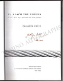 Petit, Philippe - Signed Book "To Reach the Clouds"