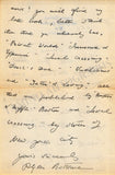 Bottome, Phyllis - Autograph Letter Signed 1937