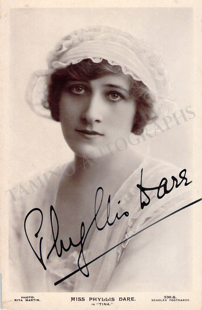 Dare, Phyllis - Signed Photograph
