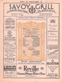 Royal Opera House Covent Garden - Set of 21 Opera Programs 1925-1937