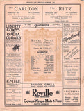 Royal Opera House Covent Garden - Set of 21 Opera Programs 1925-1937