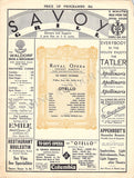 Royal Opera House Covent Garden - Set of 21 Opera Programs 1925-1937
