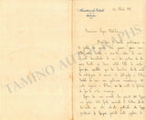 Mitjana y Gordon, Rafael - Set of 3 Autograph Letters Signed