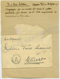 Zur Muhlen, Raimund von - Autograph Letter Signed 1891